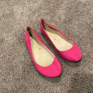Hot pink express flats